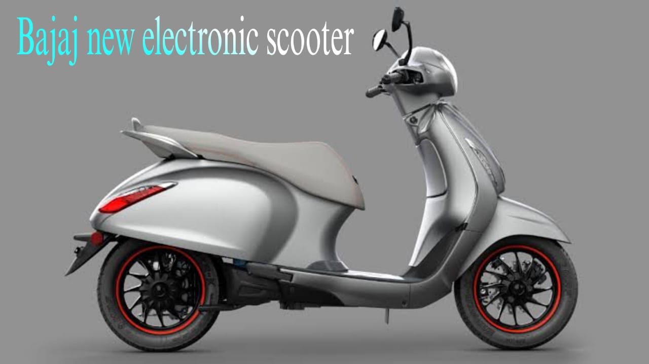 BAJAJ NEW ELECTRONIC SCOOTER